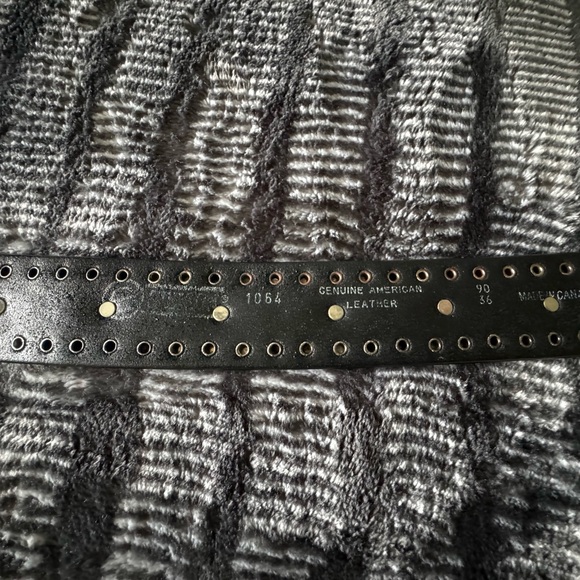 MONTANA SILVERSMITHS Buckle / STETSON Leather BELT - Picture 5 of 7